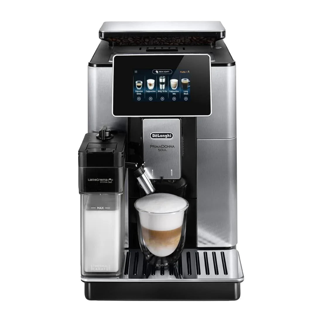 CH713 DeLonghi Primadonna Soul Automatic Bean to Cup Coffee Machine - JD Catering Equipment Solutions Ltd