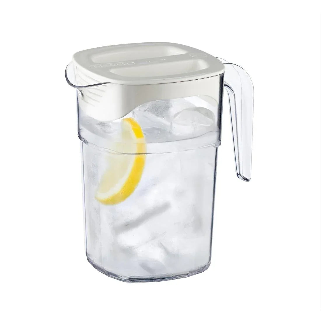 CH932 Araven White Polycarbonate Jug - 1.4Ltr 47oz - JD Catering Equipment Solutions Ltd