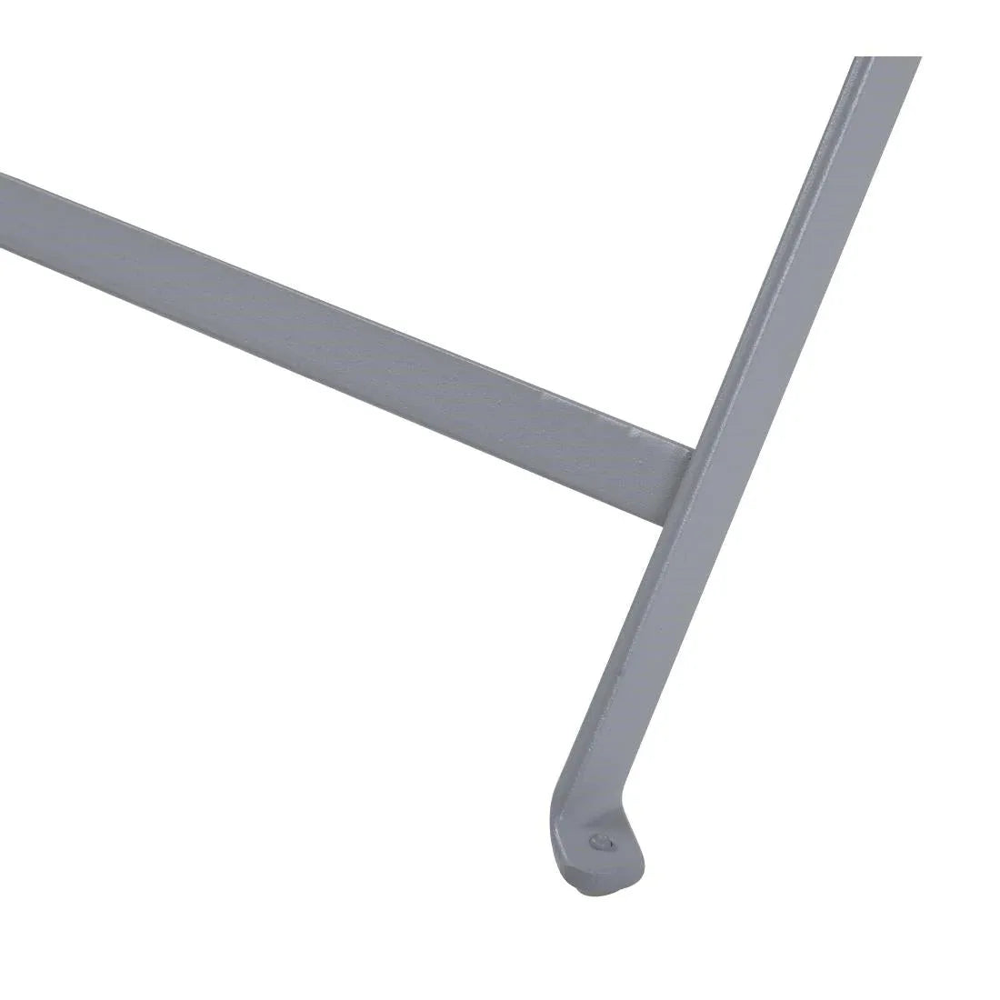 CH969 Bolero Pavement Style Folding Table Grey 1100mm x 700mm - JD Catering Equipment Solutions Ltd
