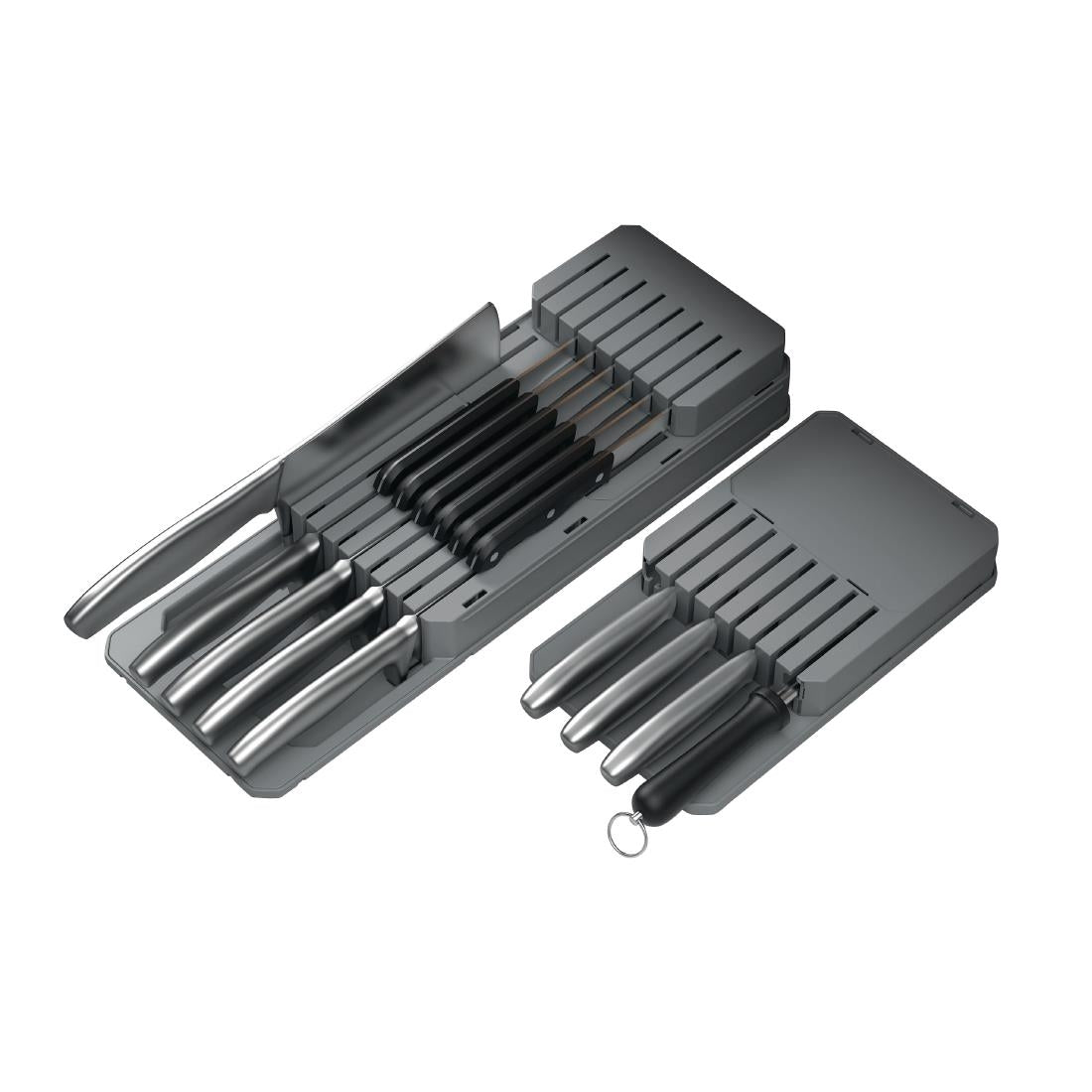 CJ112 Metaltex Blade-Fit Adjustable Knife Organiser JD Catering Equipment Solutions Ltd