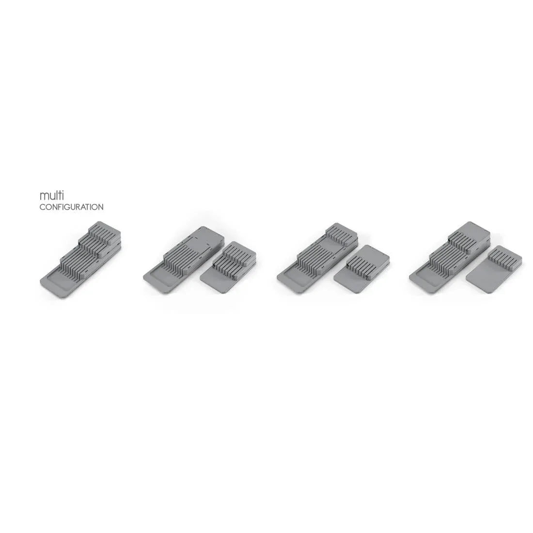 CJ112 Metaltex Blade-Fit Adjustable Knife Organiser - JD Catering Equipment Solutions Ltd