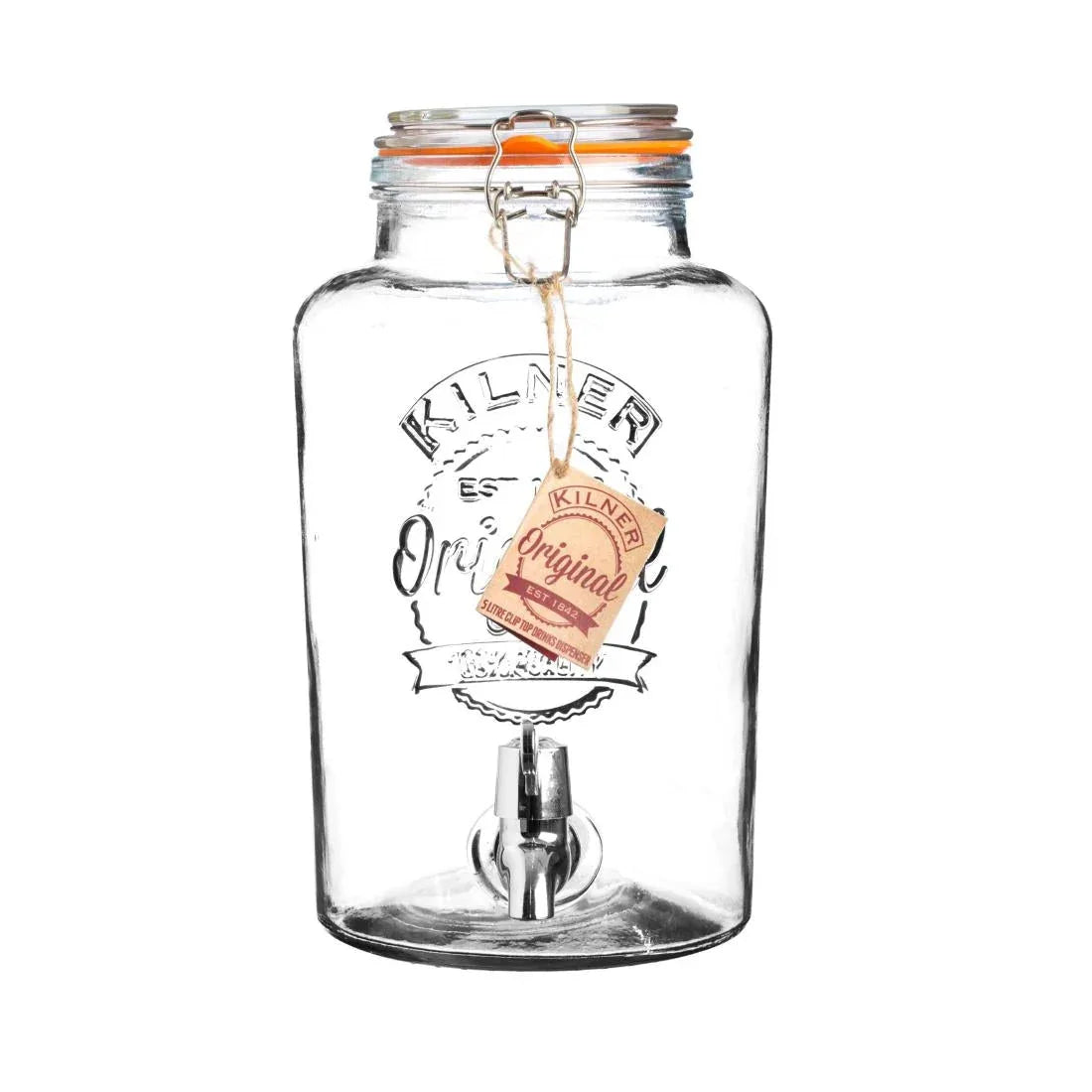 CJ127 Kilner Clip Top Drinks Dispenser 5Ltr - JD Catering Equipment Solutions Ltd