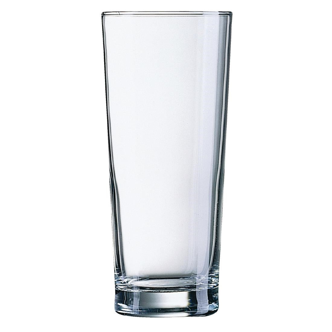 CJ998 Arcoroc Premier Nucleated Hi Ball Glasses 1 Pint 570ml CE Marked (Pack of 12) JD Catering Equipment Solutions Ltd