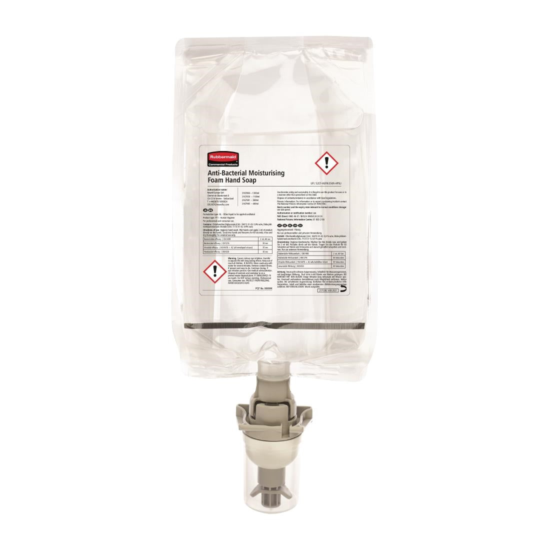 CK015 Rubbermaid AutoFoam Refill Antibacterial Foam Soap 500ml JD Catering Equipment Solutions Ltd