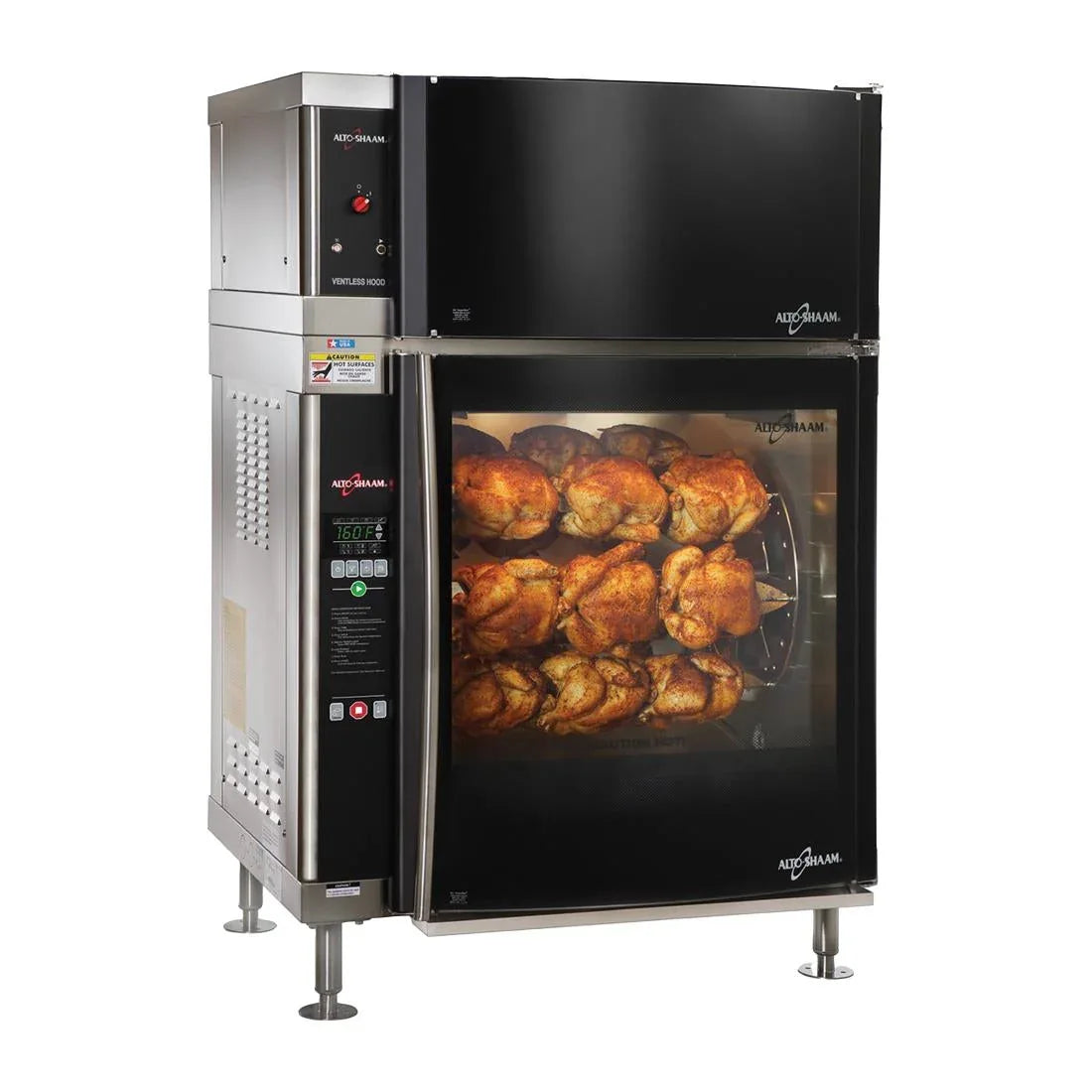 CK096 Alto-Shaam High-Speed Single Pane Electric Rotisserie & Hood AR-7EVH/SP - JD Catering Equipment Solutions Ltd
