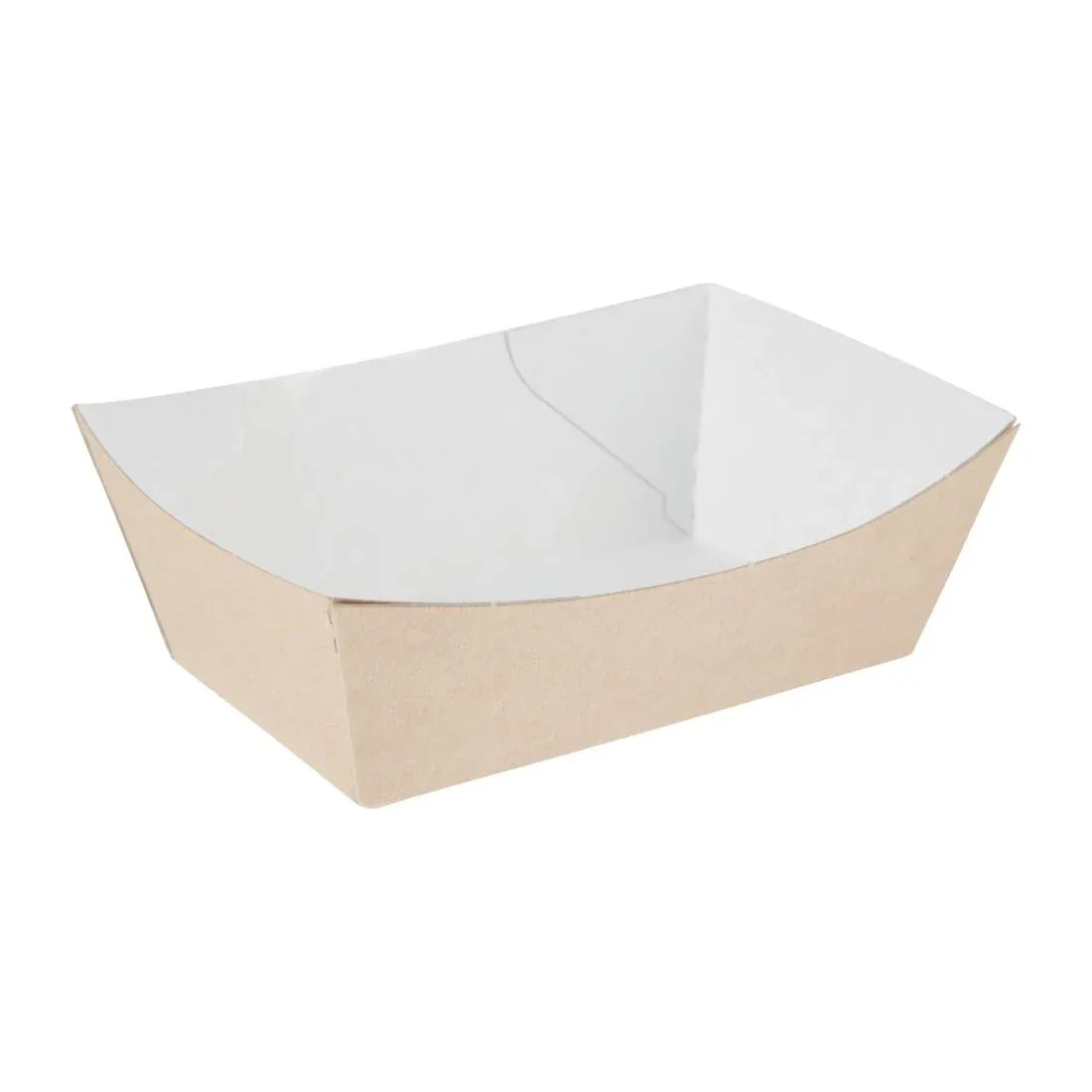 CK935 Colpac Compostable Kraft Food Trays Small 124mm (Pack of 500) - JD Catering Equipment Solutions Ltd
