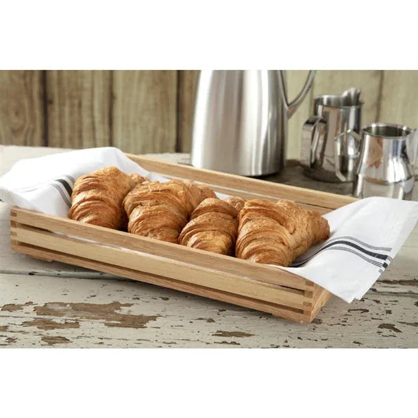 CK959 Olympia Low Sided Wooden Crate - JD Catering Equipment Solutions Ltd