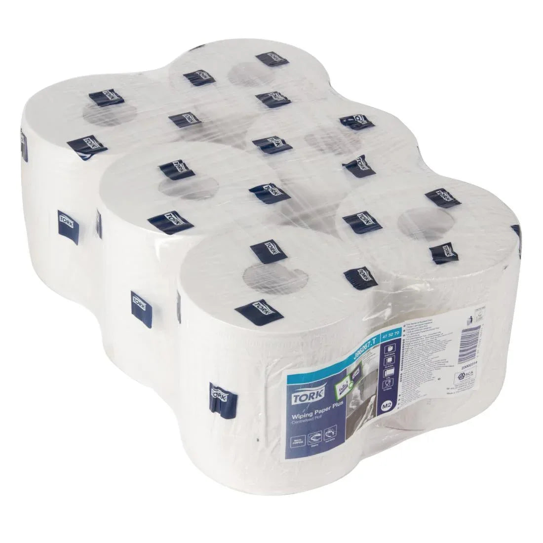 CL128 Tork Centrefeed Wiper Dispenser Refill White (Pack of 6) - JD Catering Equipment Solutions Ltd