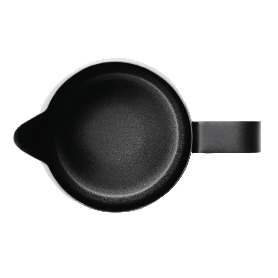 CM607 Olympia Black Non-Stick Milk Frothing Jug 570ml JD Catering Equipment Solutions Ltd