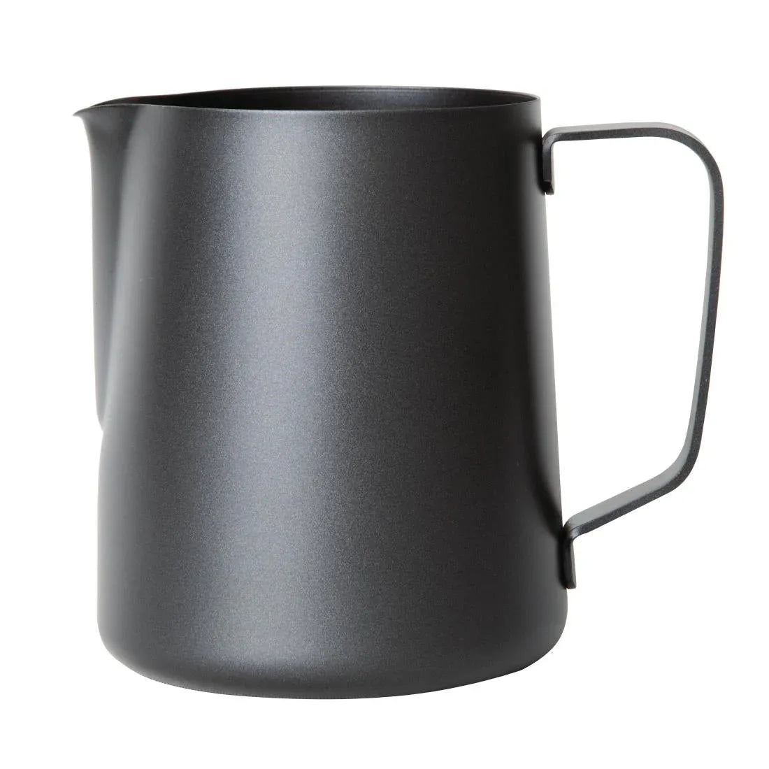 CM608 Olympia Black Non-Stick Milk Frothing Jug 900ml - JD Catering Equipment Solutions Ltd