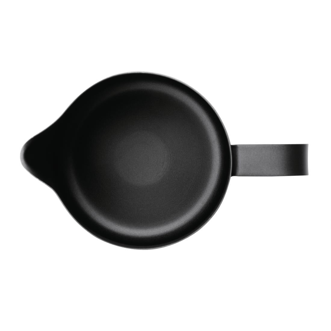 CM608 Olympia Black Non-Stick Milk Frothing Jug 900ml JD Catering Equipment Solutions Ltd