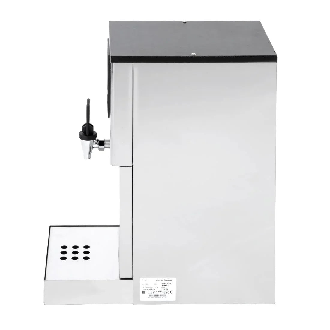 CN534 Buffalo 10 Ltr Auto Fill Filtration Water Boiler - JD Catering Equipment Solutions Ltd