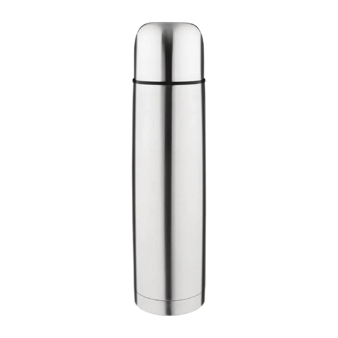 CN696 Olympia Vacuum Flask Stainless Steel 1Ltr - JD Catering Equipment Solutions Ltd