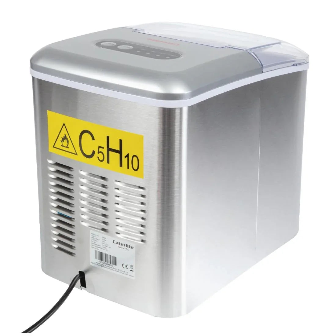 CN861 Caterlite Countertop Manual Fill Ice Machine - JD Catering Equipment Solutions Ltd
