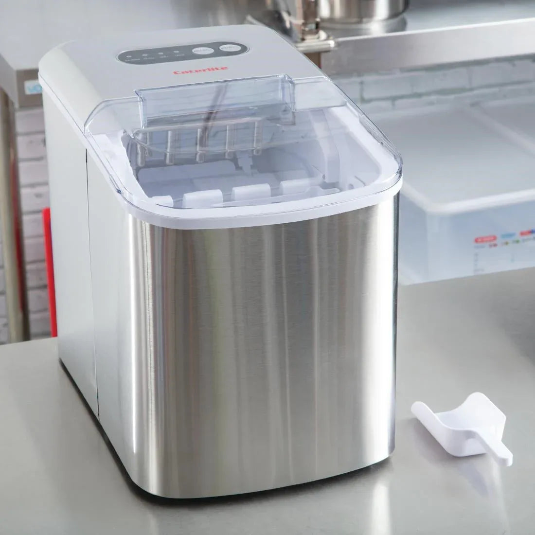 CN861 Caterlite Countertop Manual Fill Ice Machine - JD Catering Equipment Solutions Ltd