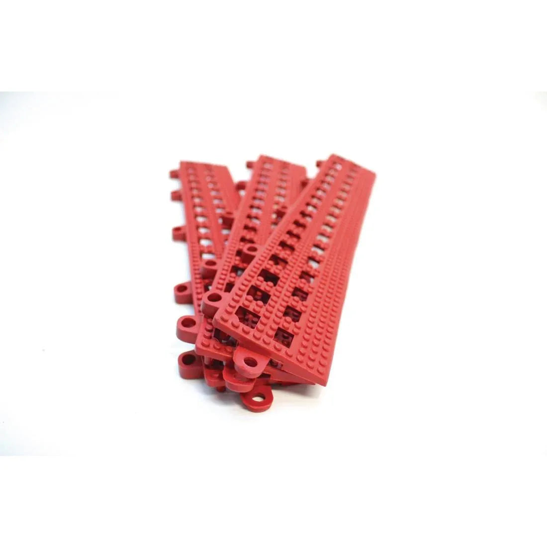 GH605 COBA Red Female Edge Flexi-Deck Tiles (Pack of 3) - JD Catering Equipment Solutions Ltd