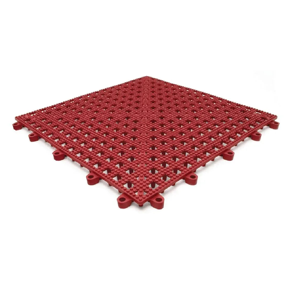 GH604 COBA Red Flexi-Deck Tiles (Pack of 9) - JD Catering Equipment Solutions Ltd
