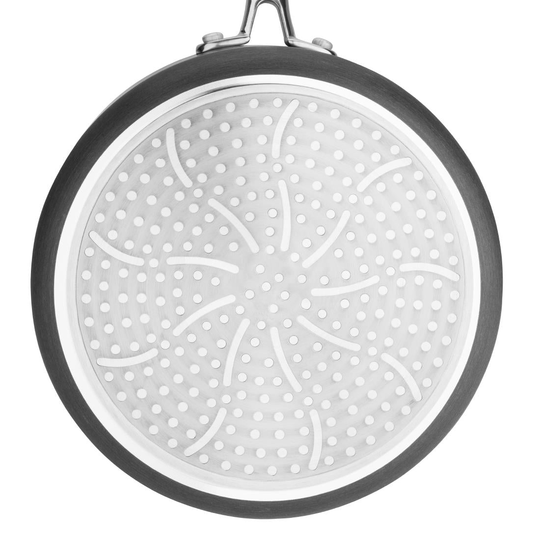 CP763 Vogue Anodised Aluminium Non Stick Sauce Pan 200mm JD Catering Equipment Solutions Ltd