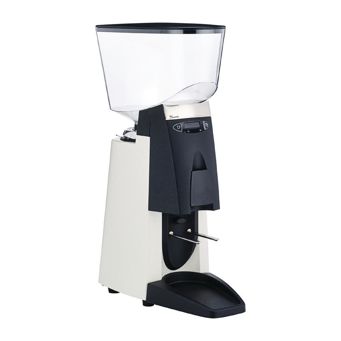 CP768 Santos Barista Silent Espresso Coffee Grinder White 55WA JD Catering Equipment Solutions Ltd