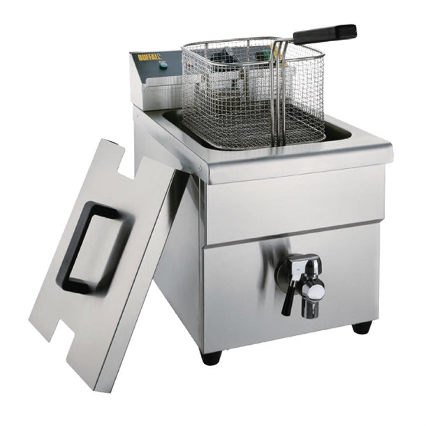 CP793 Buffalo Single Tank Single Basket Induction Fryer 3kW JD Catering Equipment Solutions Ltd