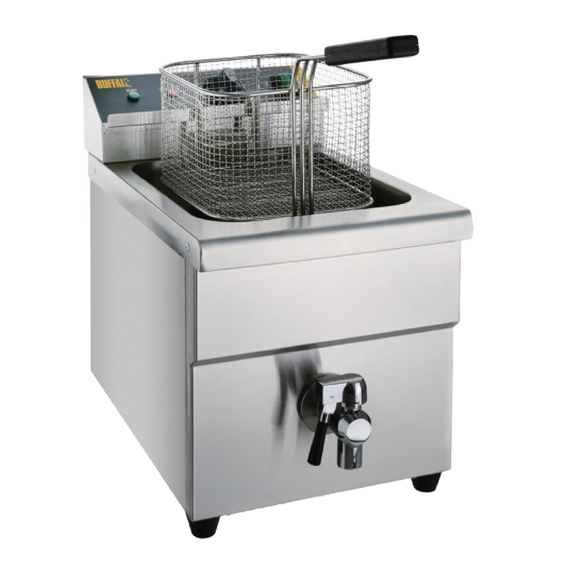 CP793 Buffalo Single Tank Single Basket Induction Fryer 3kW JD Catering Equipment Solutions Ltd