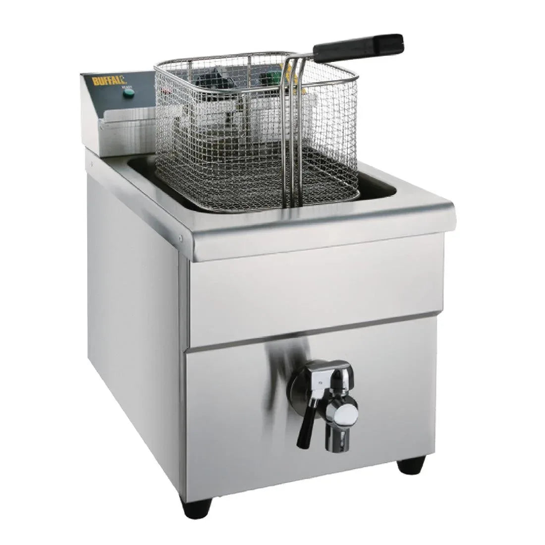 CP793 Buffalo Single Tank Single Basket Induction Fryer 3kW - JD Catering Equipment Solutions Ltd