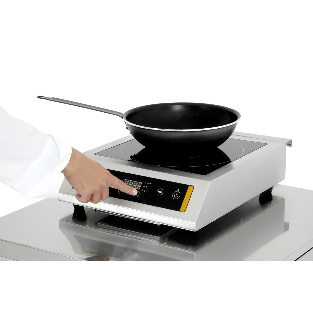CP799 Buffalo Heavy Duty Induction Hob 3kW JD Catering Equipment Solutions Ltd