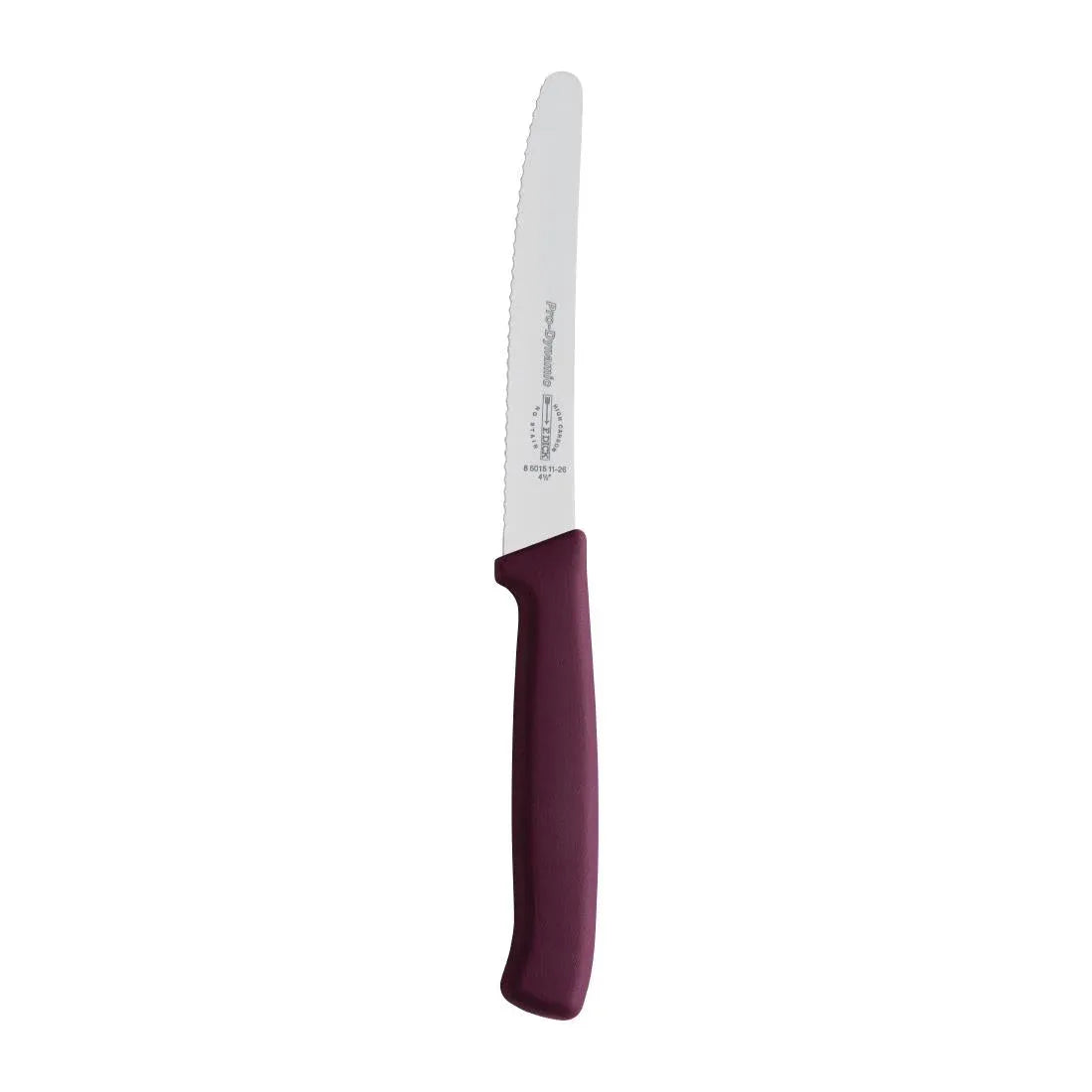 CR158 Dick Pro Dynamic Serrated Utility Knife Purple 11cm - JD Catering Equipment Solutions Ltd