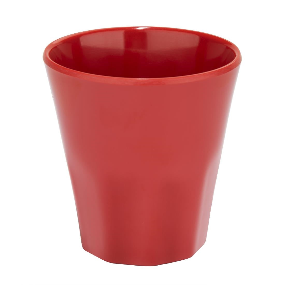 CR343 Kristallon Melamine Plastic Tumbler Red 290ml (Pack of 6) JD Catering Equipment Solutions Ltd