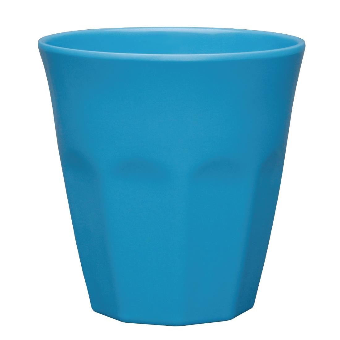 CR344 Kristallon Melamine Plastic Tumbler Blue 290ml (Pack of 6) JD Catering Equipment Solutions Ltd