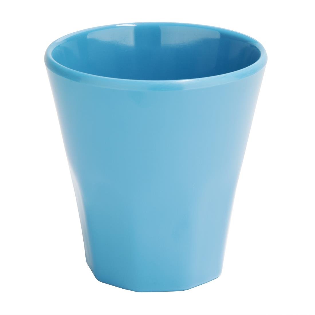 CR344 Kristallon Melamine Plastic Tumbler Blue 290ml (Pack of 6) JD Catering Equipment Solutions Ltd