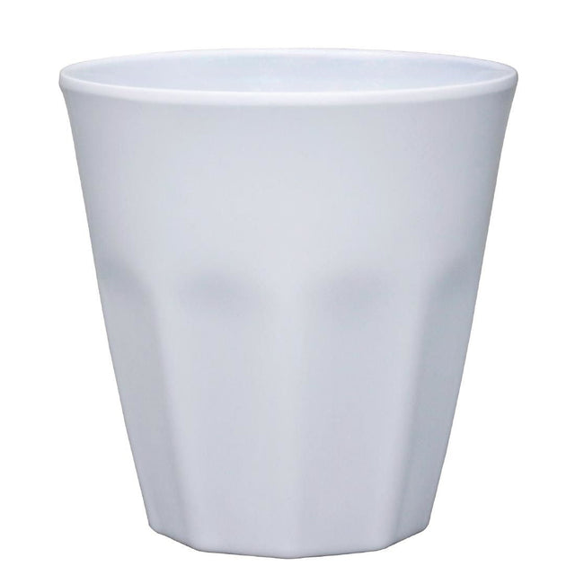 CR346 Kristallon Melamine Plastic Tumbler White 290ml (Pack of 6) JD Catering Equipment Solutions Ltd