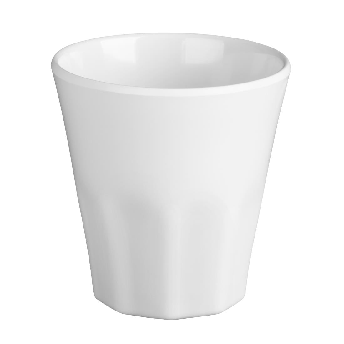 CR346 Kristallon Melamine Plastic Tumbler White 290ml (Pack of 6) JD Catering Equipment Solutions Ltd