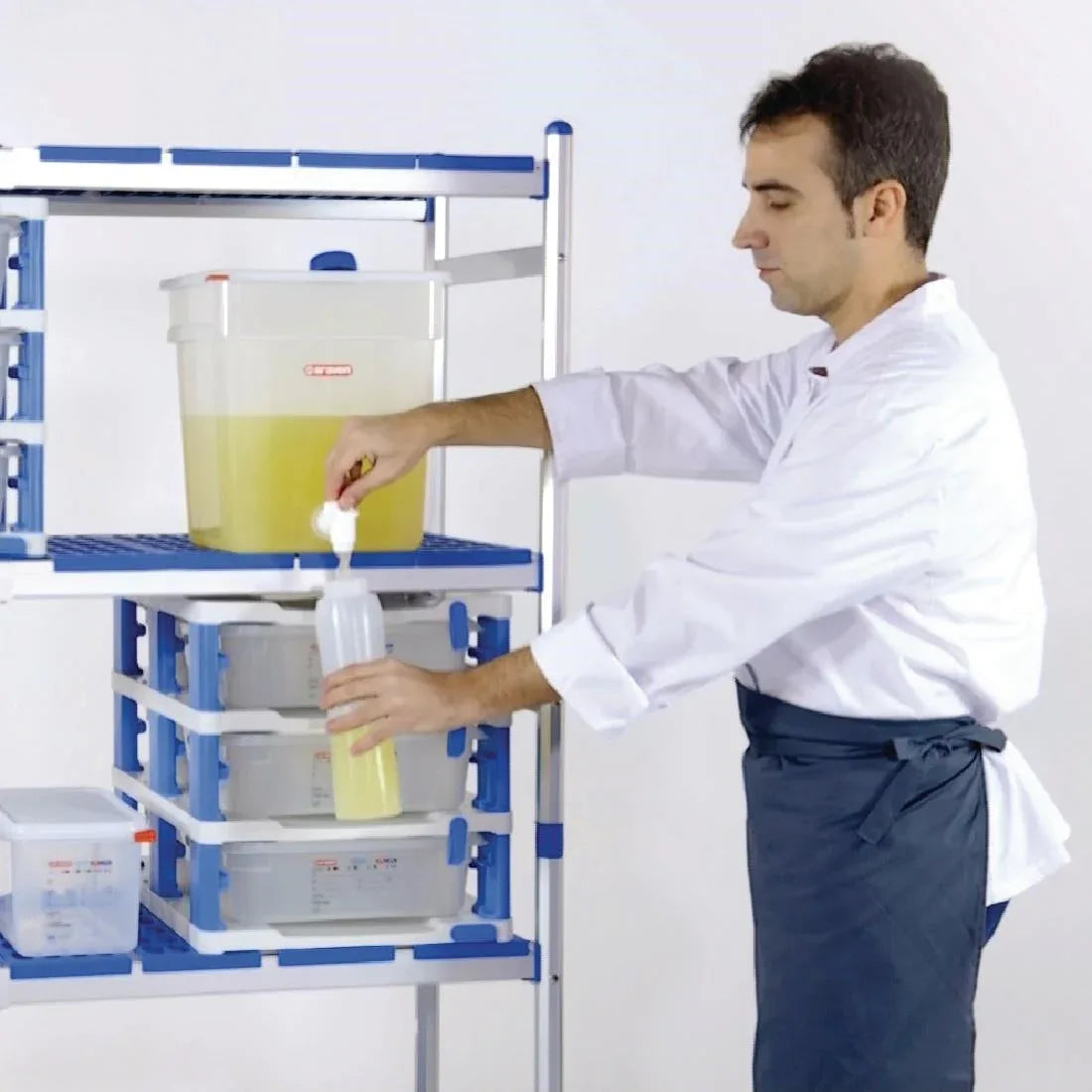 CR824 Araven Sauce Dispenser with Tap 18Ltr - JD Catering Equipment Solutions Ltd