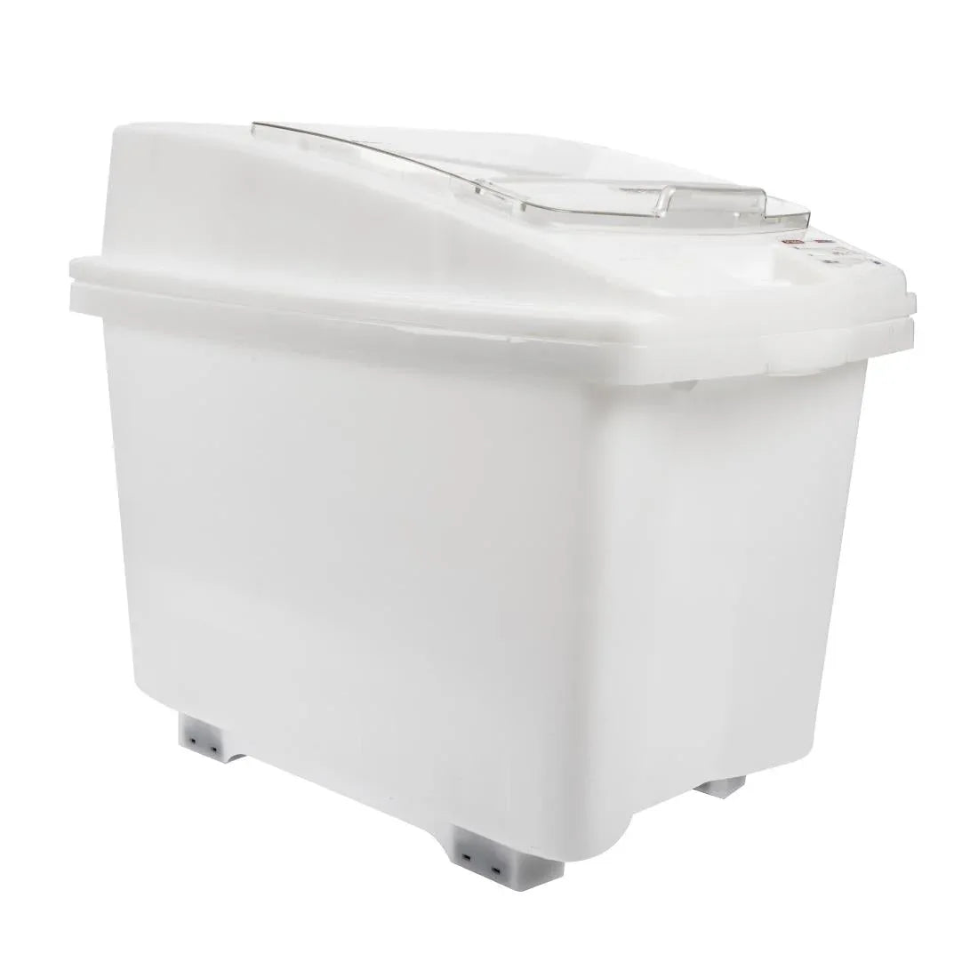 CR976 Araven Transparent Mobile Ingredient Bin 80Ltr - JD Catering Equipment Solutions Ltd