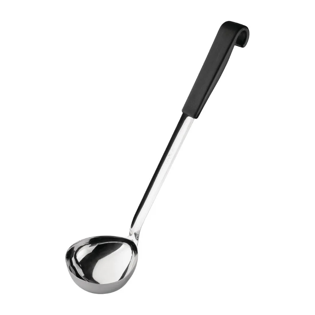 CS001 Vogue Black Handled Ladle 130ml - JD Catering Equipment Solutions Ltd