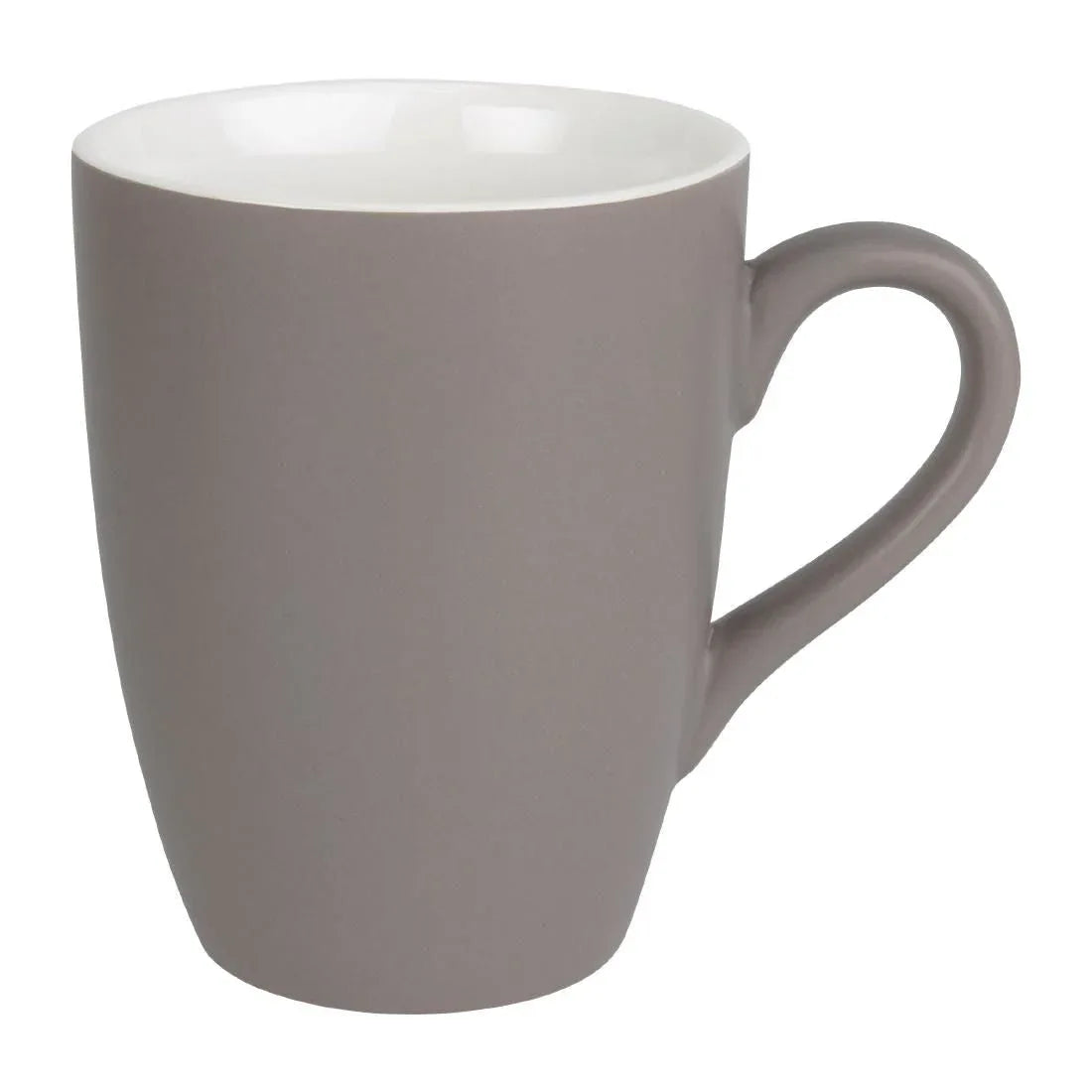 CS041 Olympia Matt Pastel Mug Grey 340ml (Pack of 6) - JD Catering Equipment Solutions Ltd