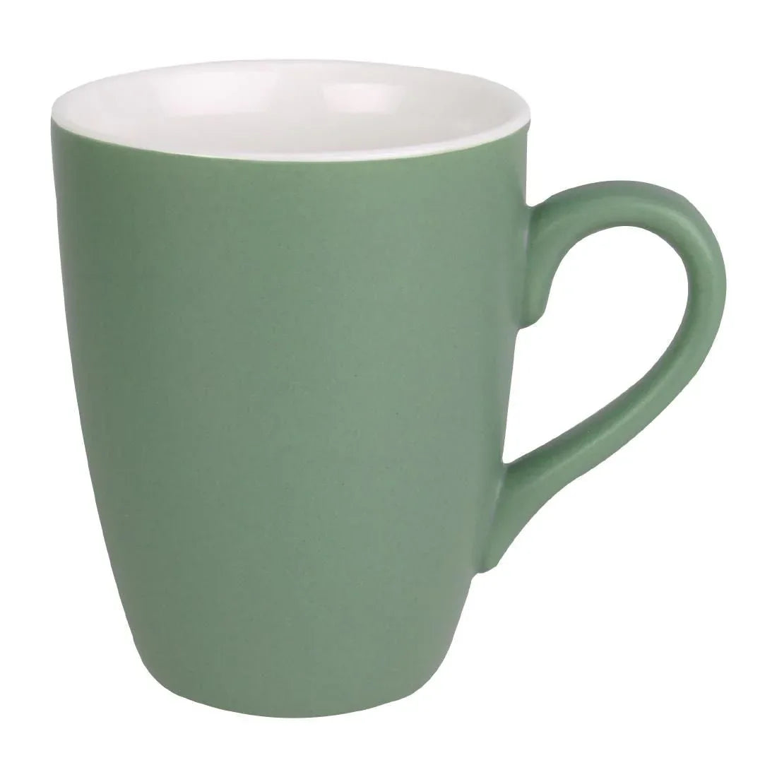 CS044 Olympia Matt Pastel Mug Green 340ml (Pack of 6) - JD Catering Equipment Solutions Ltd