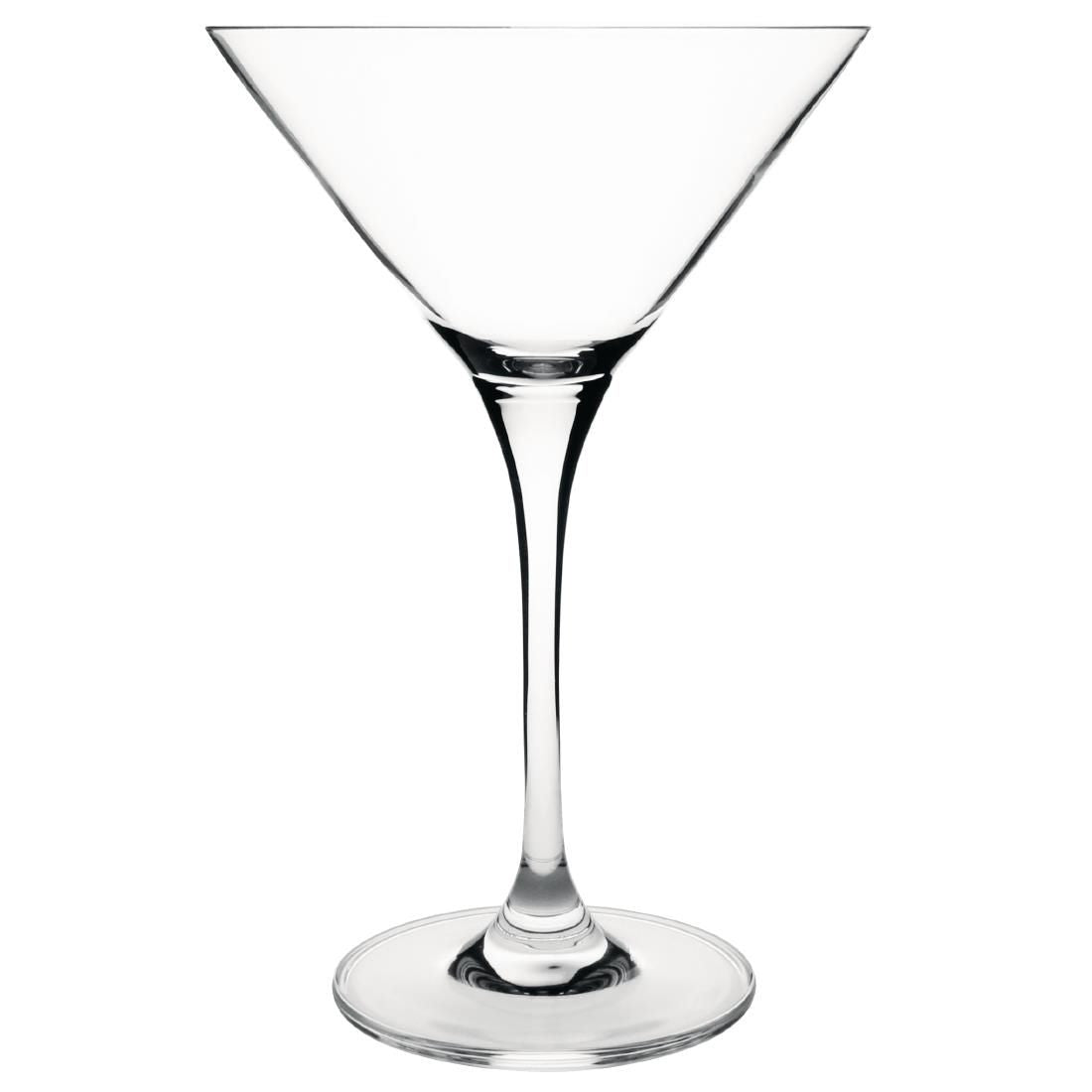 CS497 Olympia Campana One Piece Crystal Martini Glass 260ml (Pack of 6) JD Catering Equipment Solutions Ltd