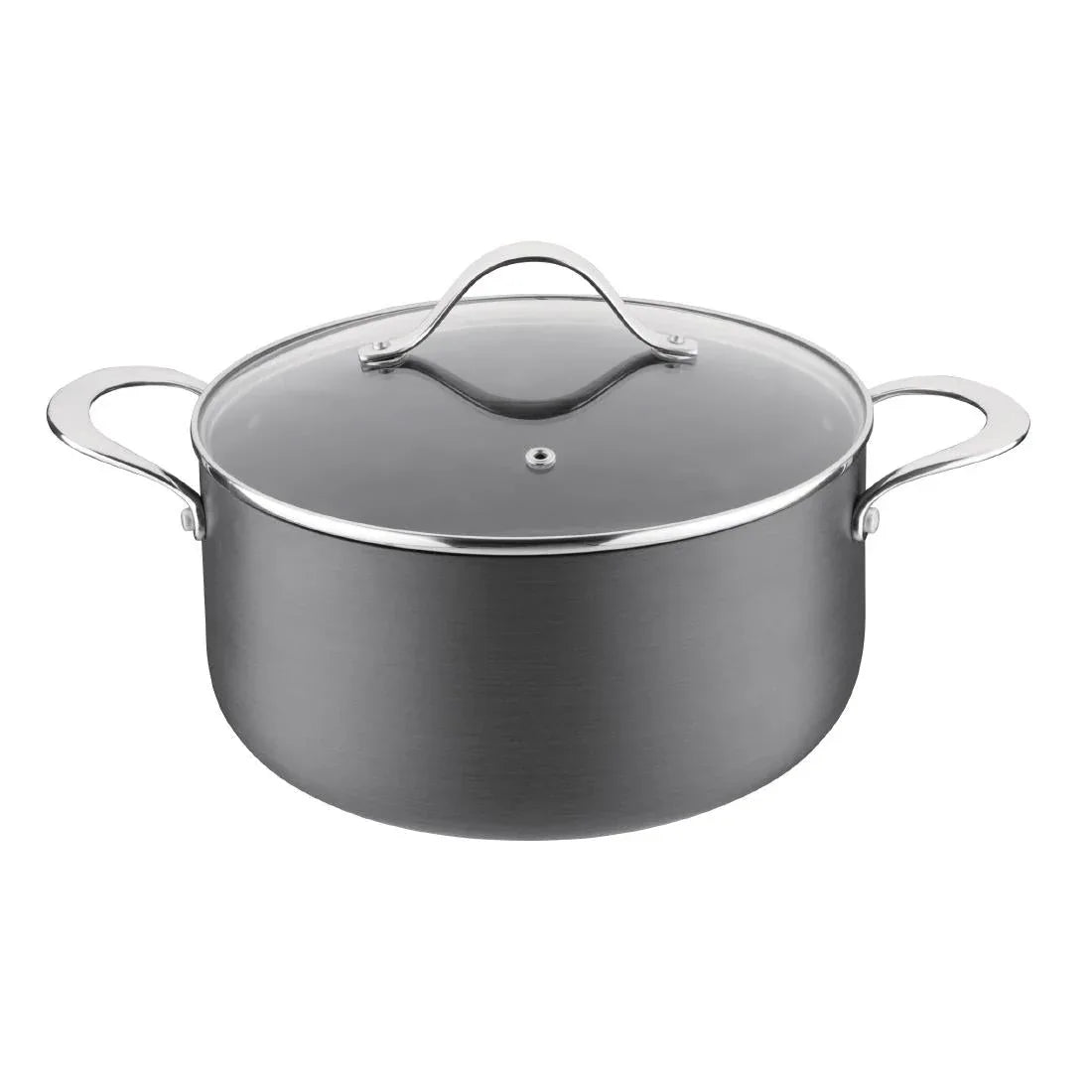 CS546 Vogue Glass Saucepan Lid 240mm - JD Catering Equipment Solutions Ltd