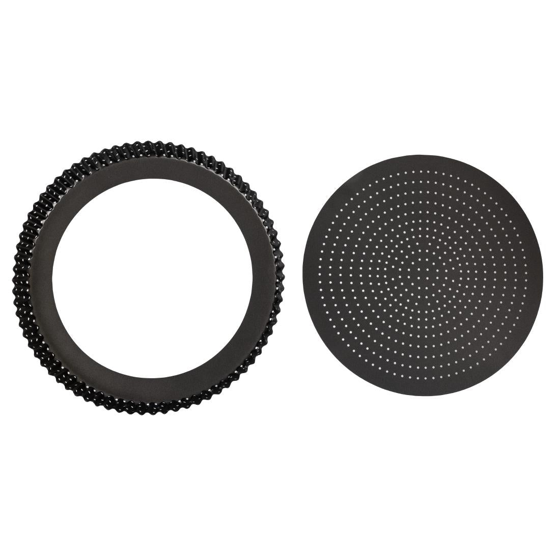 CS569 Masterclass Crusty Bake Quiche Tin 300mm JD Catering Equipment Solutions Ltd