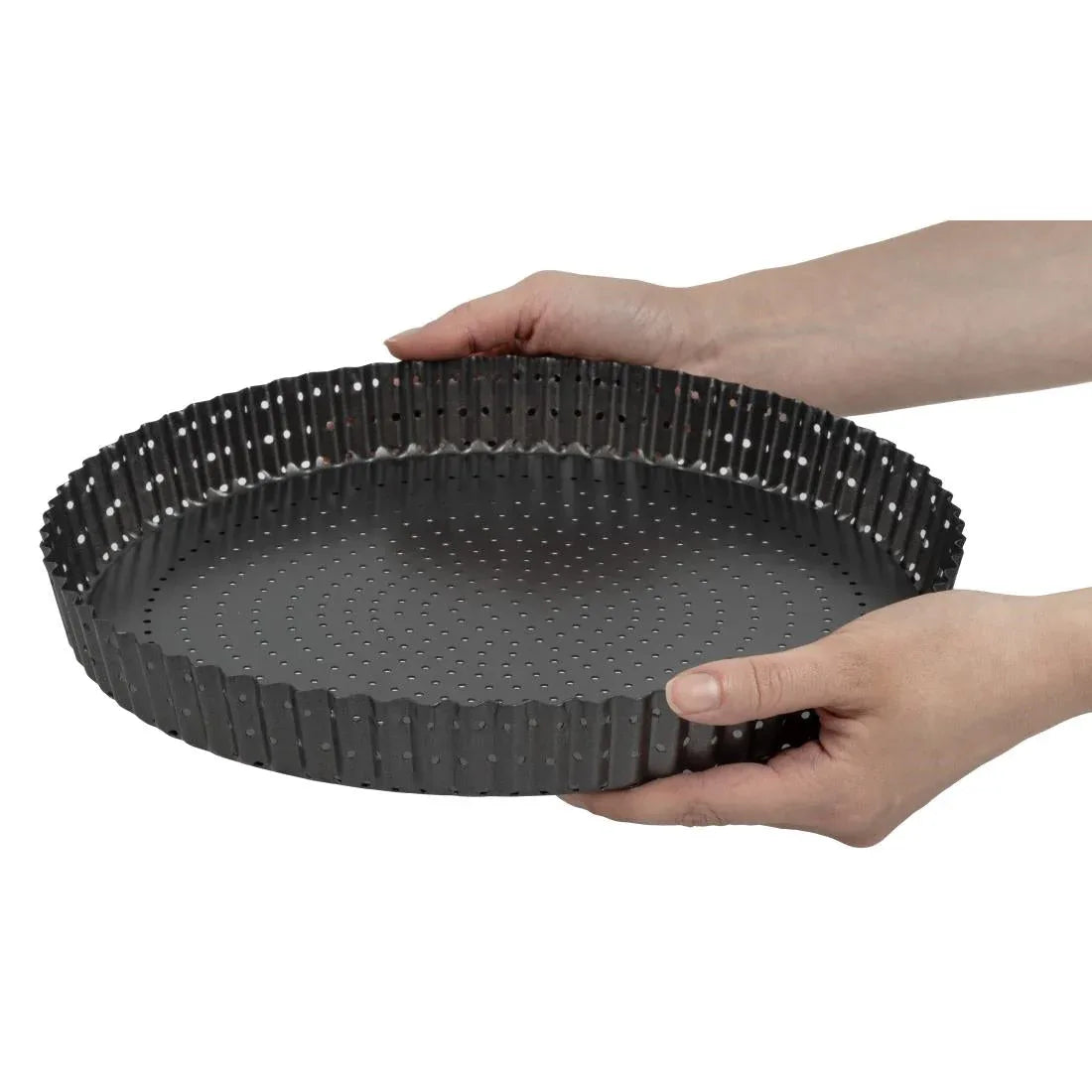 CS569 Masterclass Crusty Bake Quiche Tin 300mm - JD Catering Equipment Solutions Ltd