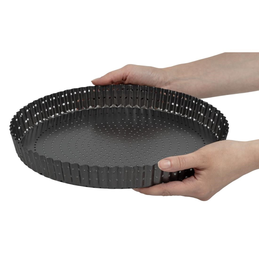 CS569 Masterclass Crusty Bake Quiche Tin 300mm JD Catering Equipment Solutions Ltd