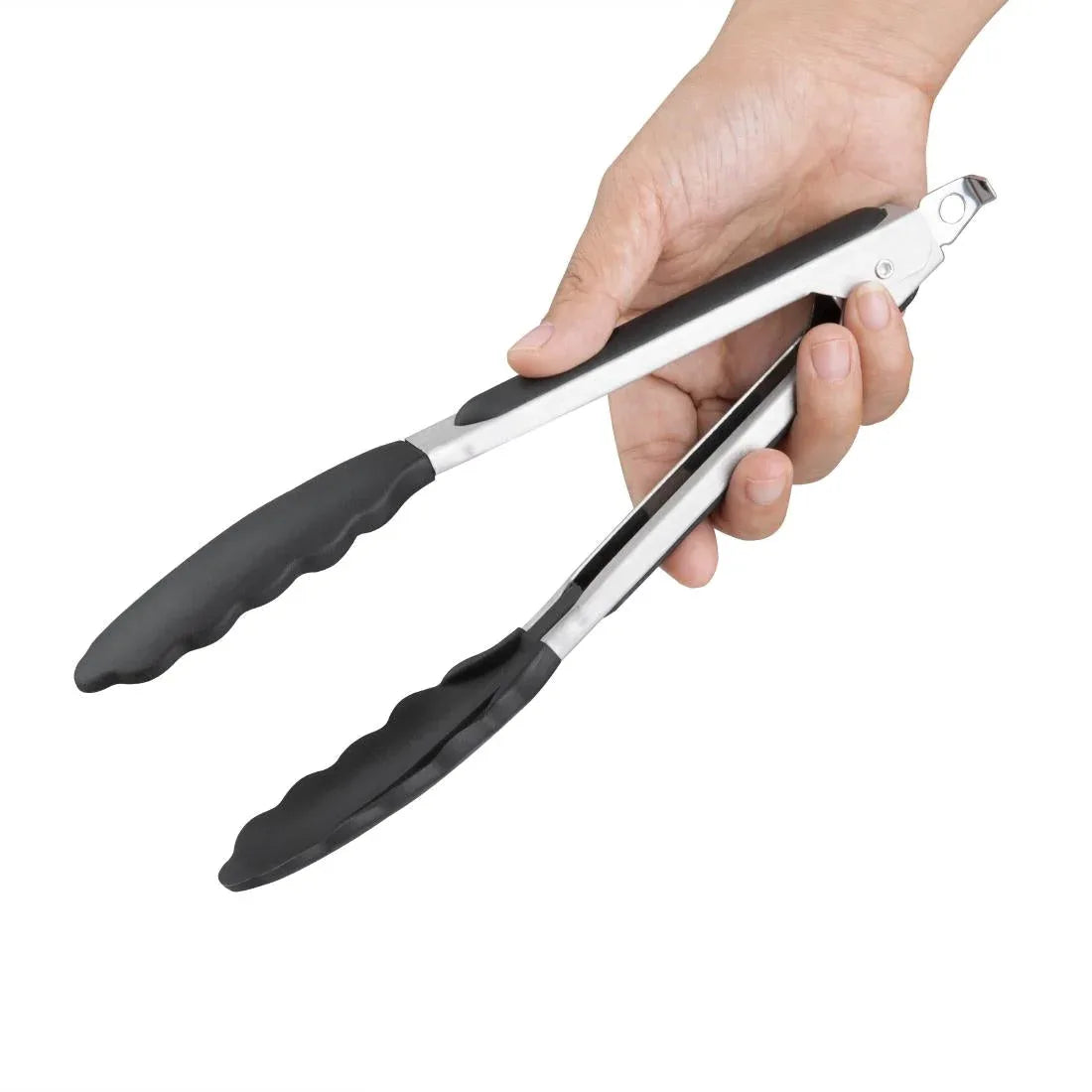 CS770 Vogue Heavy Duty Locking Tongs 230mm - JD Catering Equipment Solutions Ltd