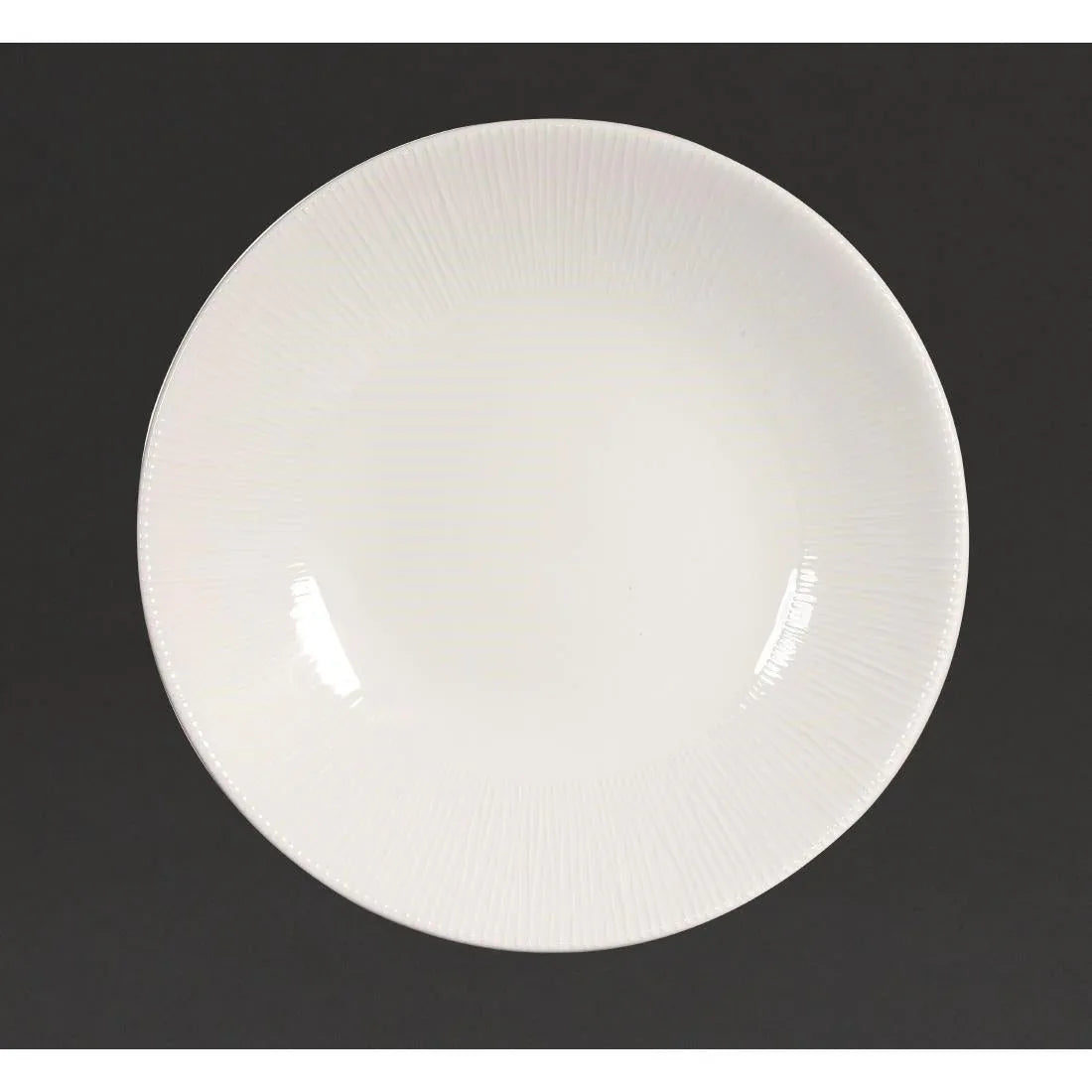CS877 Churchill Bamboo Coupe Plate 281mm (Pack of 12) - JD Catering Equipment Solutions Ltd