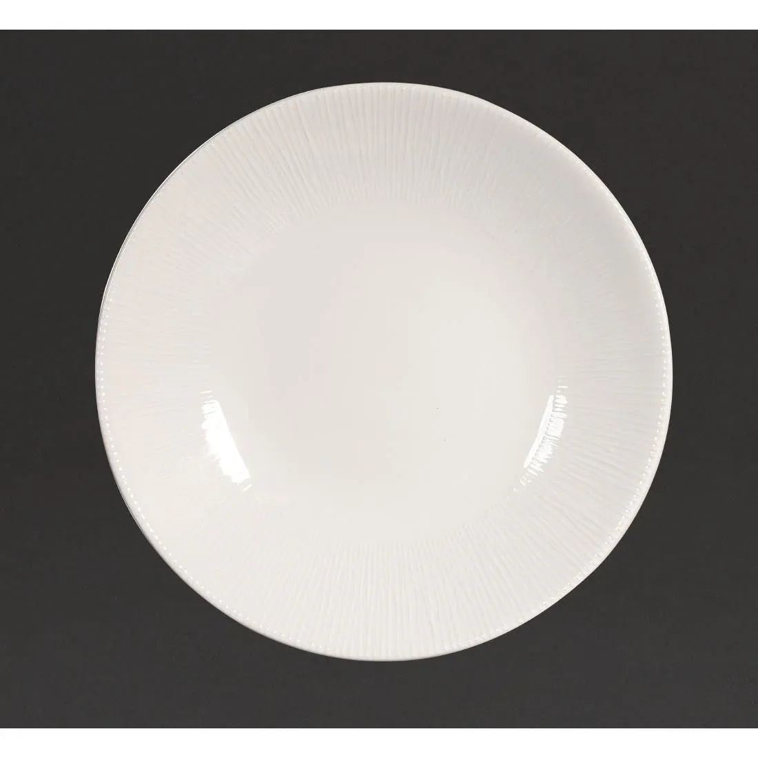 CS877 Churchill Bamboo Coupe Plate 281mm (Pack of 12) - JD Catering Equipment Solutions Ltd