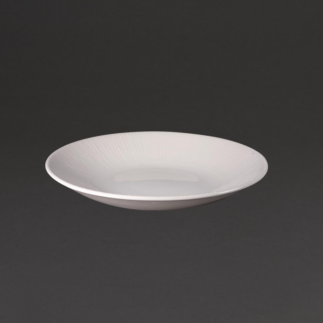 CS878 Churchill Bamboo Coupe Plate 255mm (Pack of 12) JD Catering Equipment Solutions Ltd