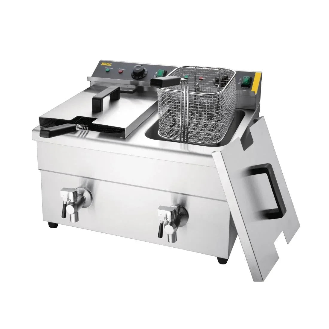 CT012 Buffalo Twin Tank Induction Fryer 2x3kW - JD Catering Equipment Solutions Ltd