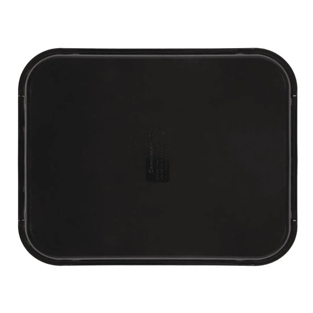 CT277 Cambro Camtread Fibreglass Rectangular Non-Slip Tray Black 457mm - JD Catering Equipment Solutions Ltd