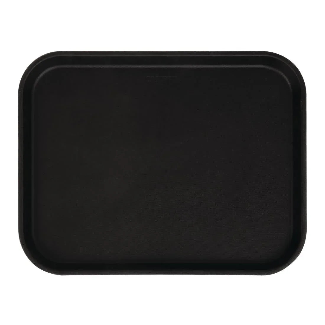 CT277 Cambro Camtread Fibreglass Rectangular Non-Slip Tray Black 457mm - JD Catering Equipment Solutions Ltd